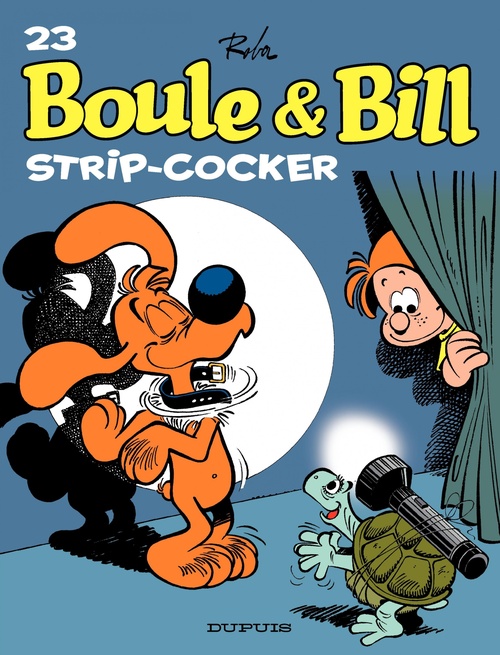Couverture ebook de Boule et Bill - Tome 23 - Strip Cocker, de Jean Roba