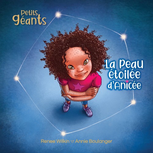 audiobook cover of La peau étoilée d'Anicée, by Renee Wilkin