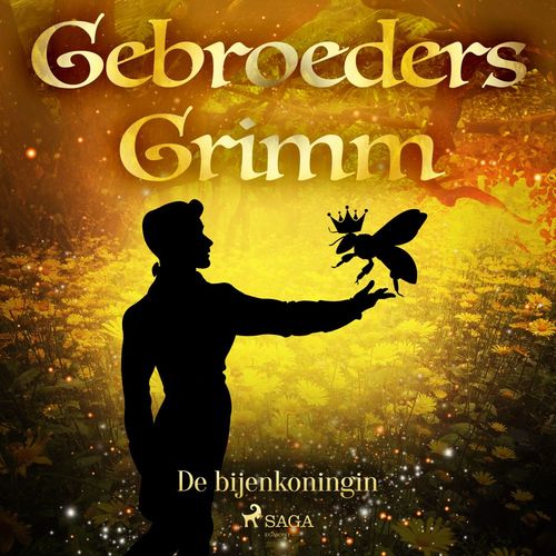 audiobook cover of De bijenkoningin, by De Gebroeders Grimm