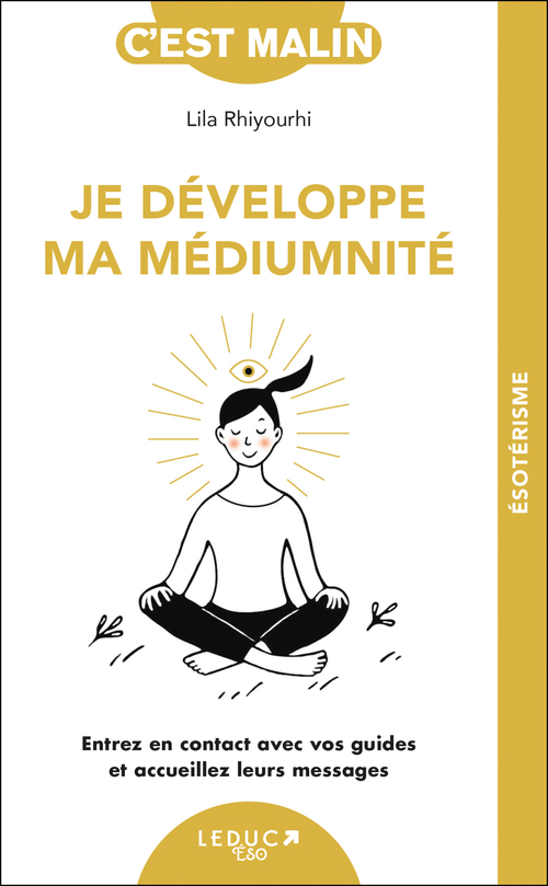 ebook cover of Je développe ma médiumnité, c'est malin, by Lila Rhiyourhi
