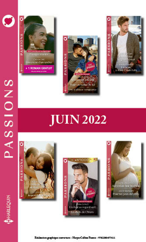 ebook cover of Pack mensuel Passions - 13 romans + 1 titre gratuit (juin 2022), by Collectif