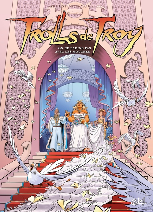 Couverture ebook de Trolls de Troy T25 - On ne badine pas avec les mouches, de Christophe Arleston