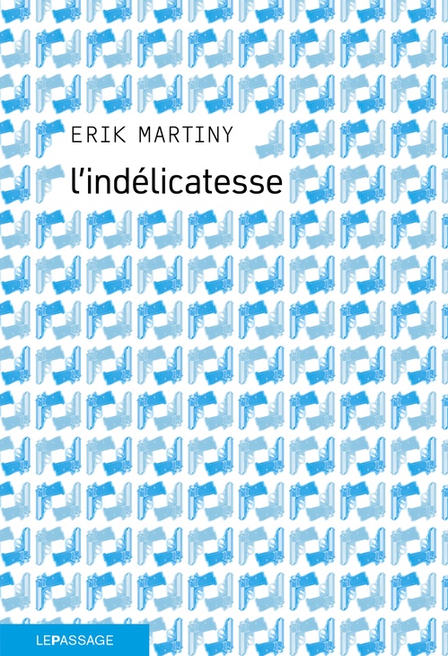 ebook cover of L'Indélicatesse, by Erik Martiny