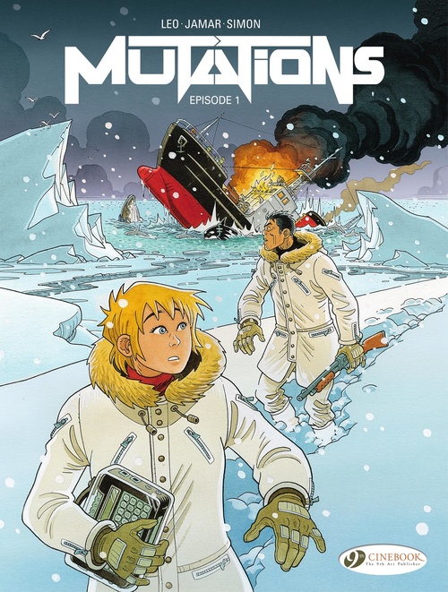 Couverture ebook de Mutations - Episode 1, de Léo, Corine Jamar, Fred Simon
