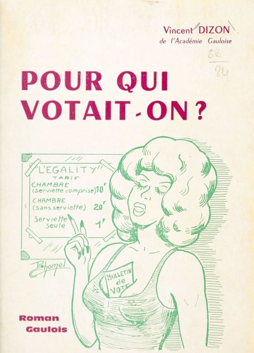 ebook cover of Pour qui votait-on ?, by Vincent Dizon