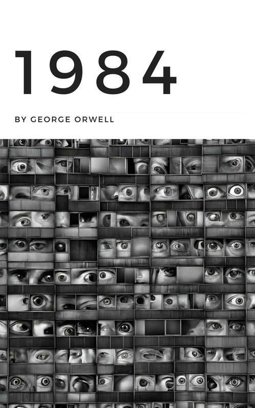 ebook cover of 1984 (English edition), by George  Orwell