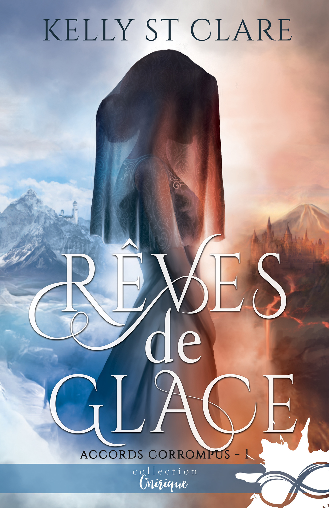 ebook cover of Rêves de Glace, by Kelly ST Clare