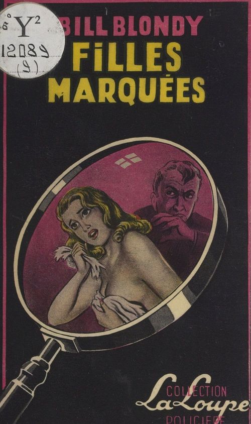 ebook cover of Filles marquées, by Bill Blondy