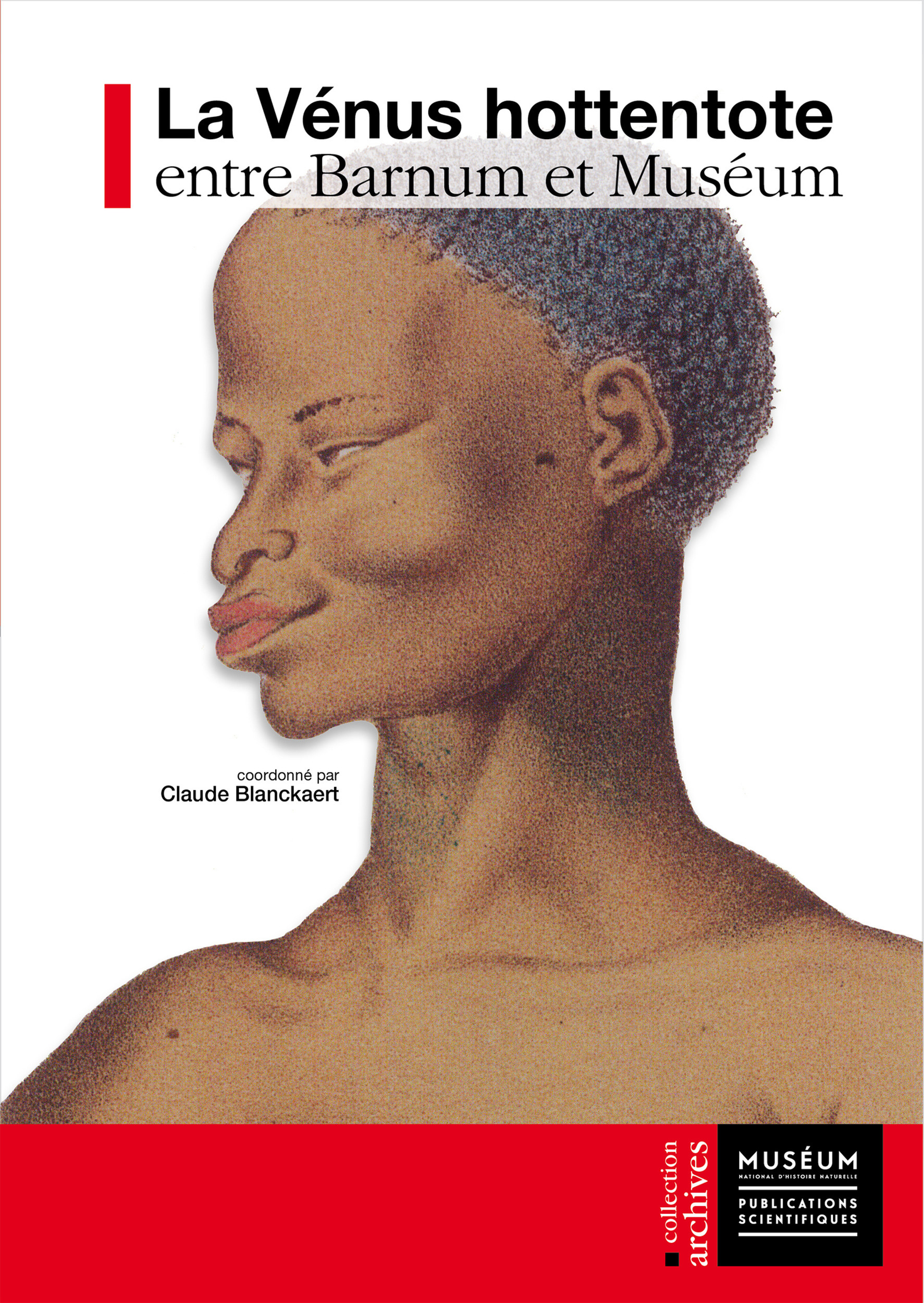 Couverture ebook de La Vénus hottentote, de Claude Blanckaert