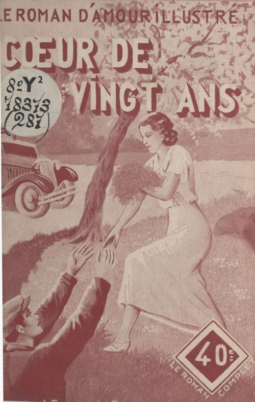 ebook cover of Coeur de vingt ans, by Jacques Saint-Priest
