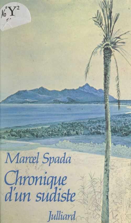 Couverture ebook de Chronique d'un sudiste, de Marcel Spada