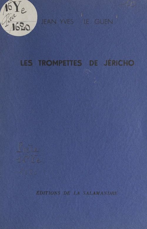 Couverture ebook de Les trompettes de Jéricho, de Jean-Yves Le Guen