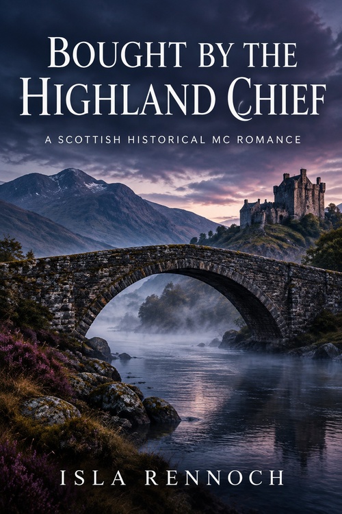 Couverture ebook de Bought by the Highland Chief, de Isla Rennoch
