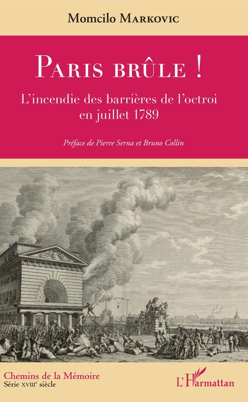ebook cover of Paris brûle !, by Momcilo Markovic