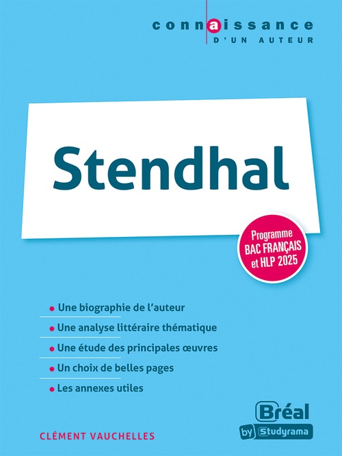 ebook cover of Stendhal - Programme Bac français et HLP 2025, by Clément Vauchelles