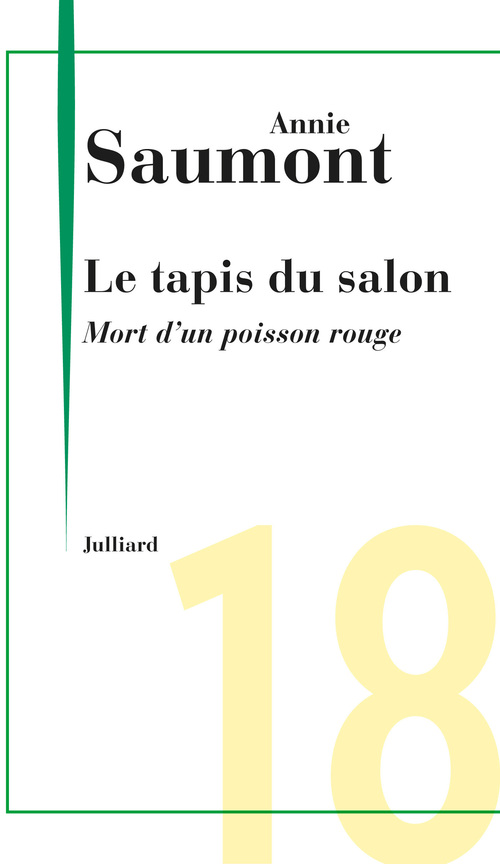 ebook cover of Mort d'un poisson rouge, by Annie Saumont