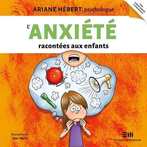 audiobook cover of L'anxiété racontée aux enfants, by Ariane Hébert