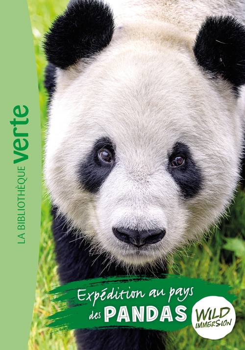 Couverture ebook de Wild Immersion 08 - Expédition au pays des pandas, de Hachette Livre