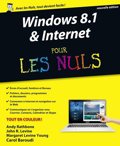 ebook cover of Windows 8.1 & Internet Pour les Nuls, by Andy Rathbone