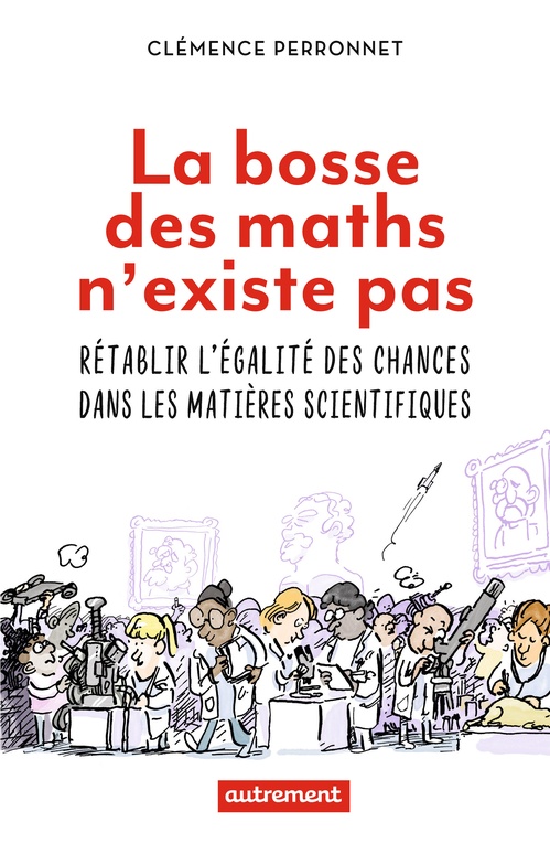 Couverture ebook de La bosse des maths n'existe pas, de Clémence Perronnet