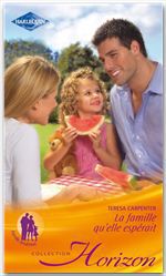 Couverture ebook de La famille qu'elle espérait, de Teresa Carpenter
