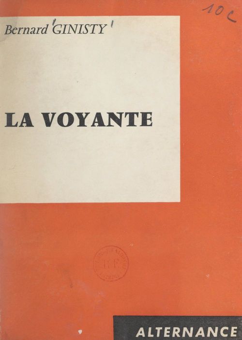Couverture ebook de La voyante, de Bernard Ginisty