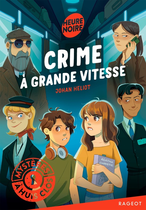 ebook cover of Mystères à huis clos - Crime à grande vitesse, by Johan Heliot