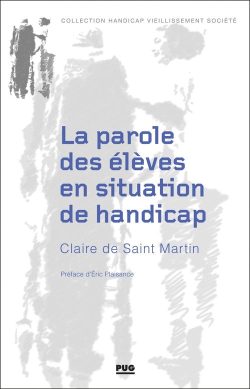 Couverture ebook de La parole des élèves en situation de handicap, de Claire de Saint-martin