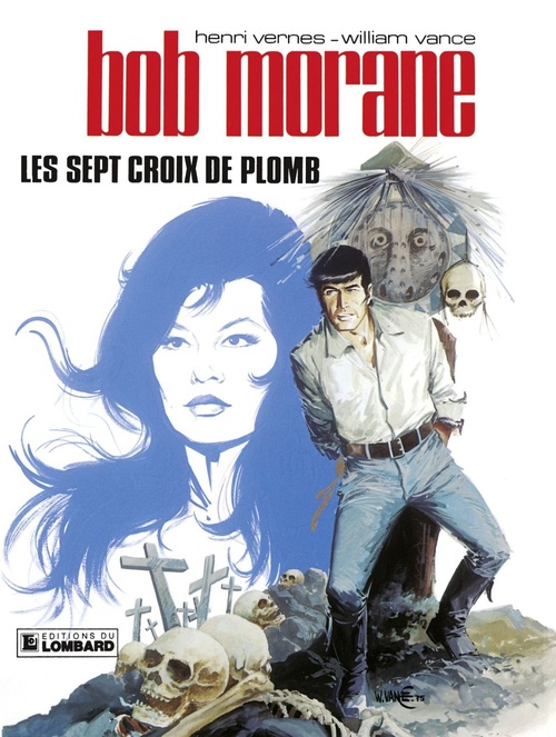 Couverture ebook de Bob Morane - Tome 3 - Les Sept croix de plomb, de Vernes