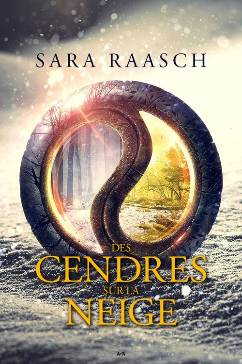 ebook cover of Des cendres sur la neige, by Sara Raasch