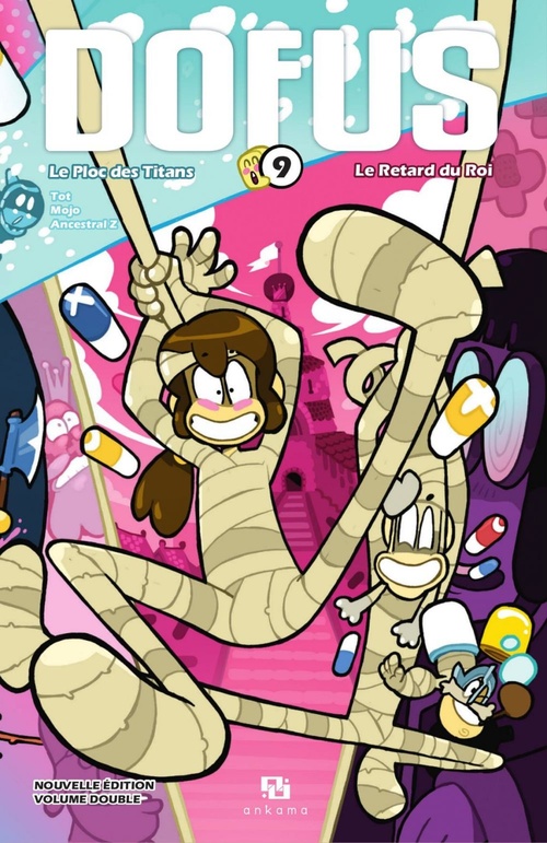 ebook cover of Dofus Manga - édition double - Tome 9, by Tot, Mojojojo, Ancestral Z