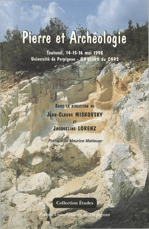 ebook cover of Pierre et archéologie, by