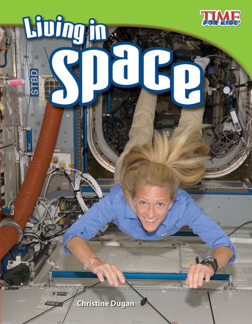 ebook cover of Living in Space, by Christine Dugan