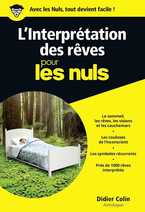 Couverture ebook de L'Interprétation des rêves Pour les Nuls, de Didier Colin
