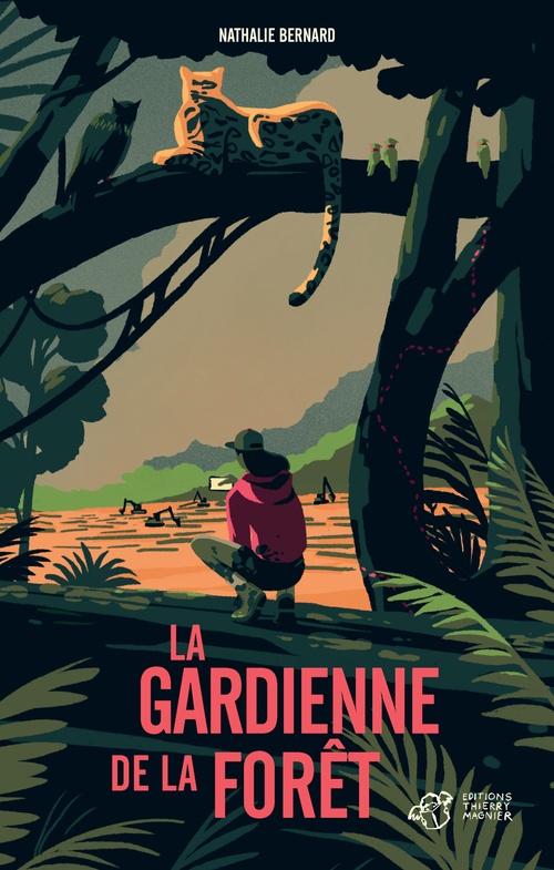 Couverture ebook de La gardienne de la forêt, de Nathalie Bernard