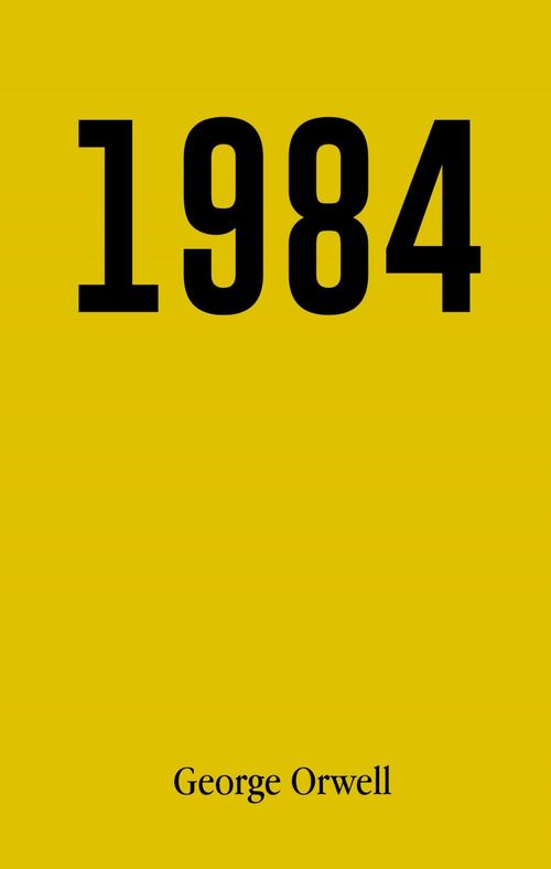 ebook cover of 1984 (English Edition), by George Orwell