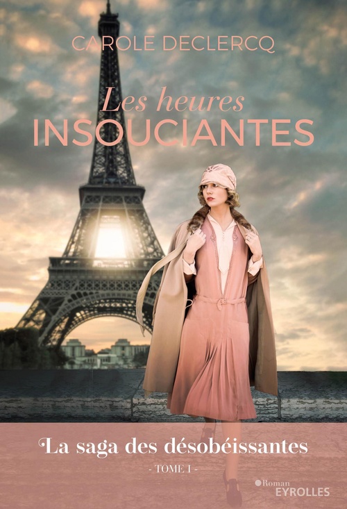 ebook cover of Les heures insouciantes, by Carole  Declercq