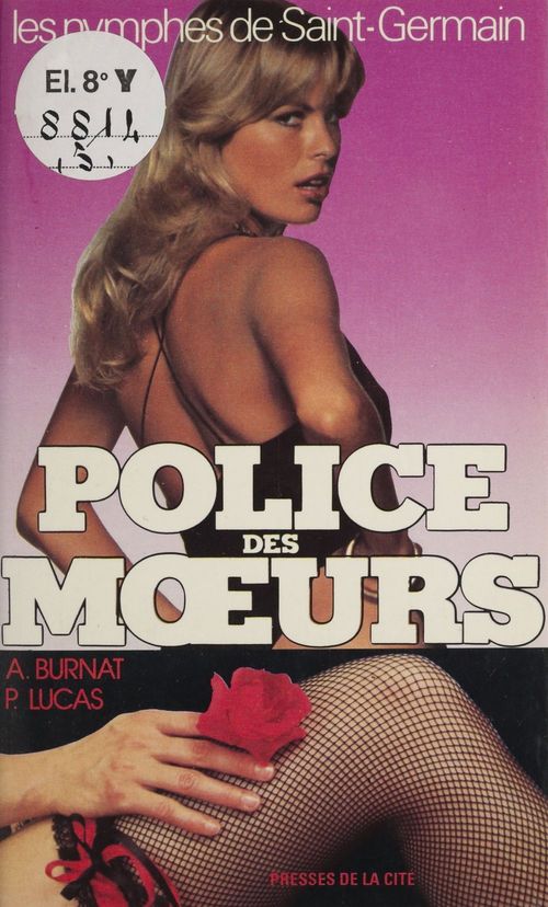 Couverture ebook de Police des moeurs : Les Nymphes de Saint-Germain, de Burnat