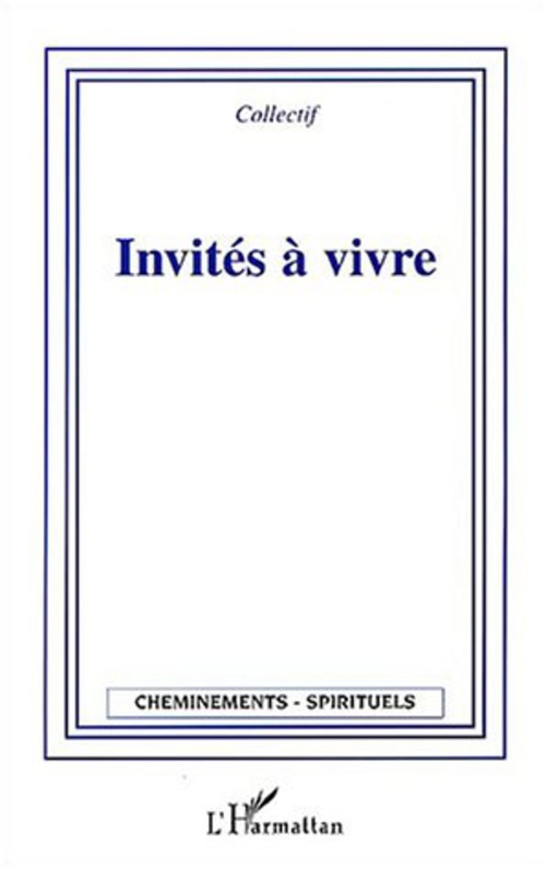 Couverture ebook de Invités à vivre, de