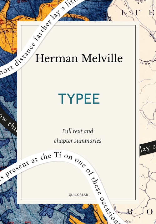 Couverture ebook de Typee: A Quick Read edition, de Herman Melville, Quick Read