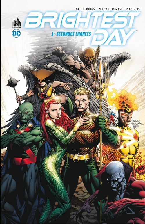 ebook cover of Brightest Day - Partie 1 - Secondes chances, by Collectif, Geoff Johns, Peter J. Tomasi