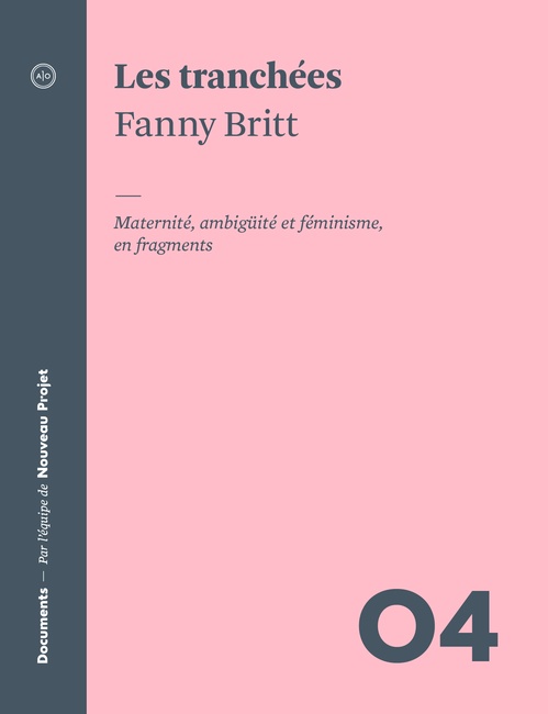 Couverture ebook de Les tranchées, de Fanny Britt
