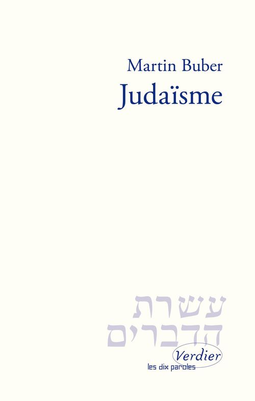 Couverture ebook de Judaïsme, de Martin Buber