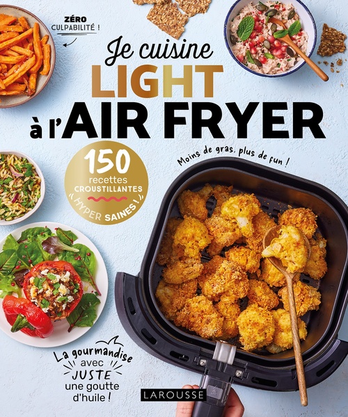 ebook cover of Je cuisine light à l'air fryer, by Pauline Dubois-Platet
