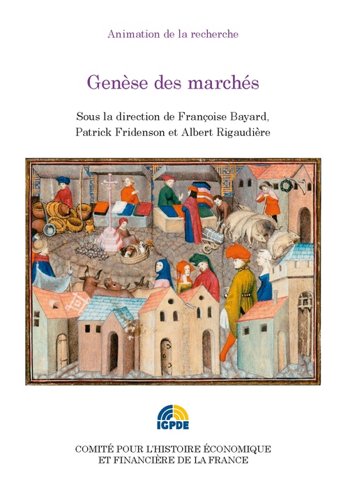 ebook cover of Genèse des marchés, by
