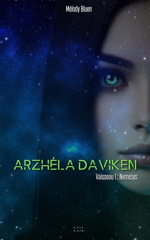 Couverture ebook de Arzhéla Daviken, de Melody Bluen