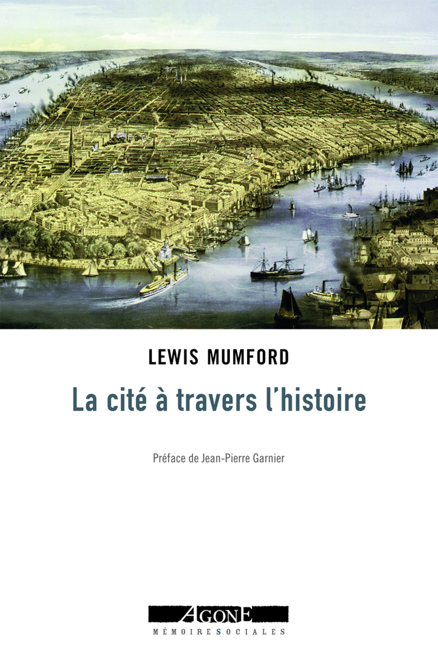 Couverture ebook de La Cité à travers l´histoire, de Lewis Mumford