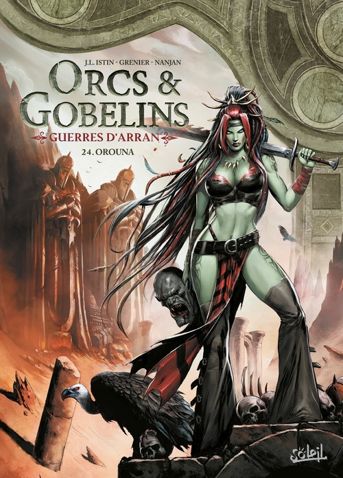 ebook cover of Orcs et Gobelins T24 - Guerres d'Arran - Orouna, by Jean-Luc Istin