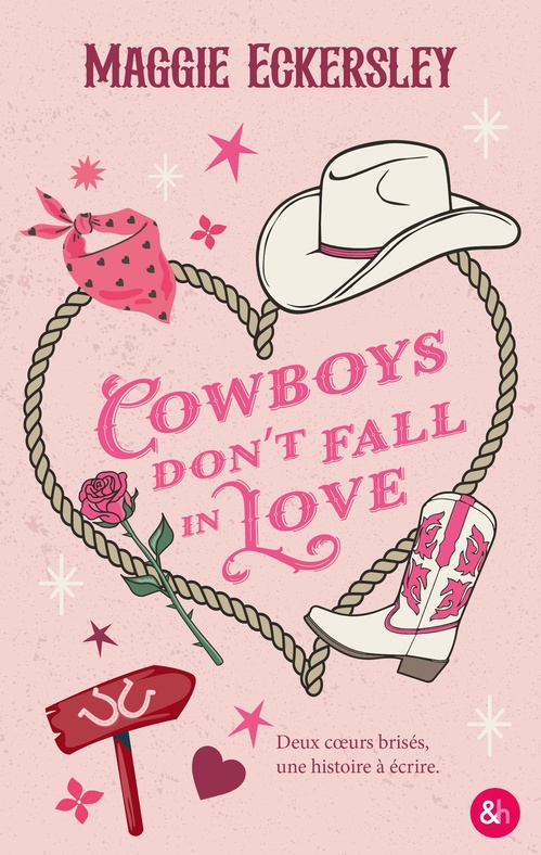 ebook cover of Cowboys Don't Fall in Love, by Maggie Eckersley