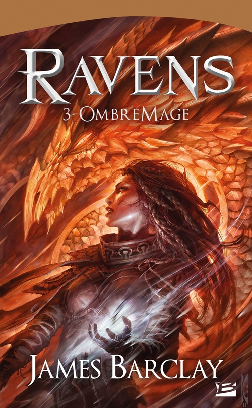 ebook cover of Les Chroniques des Ravens, T3 : OmbreMage, by James Barclay
